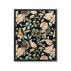 Lush colorful exotic garden C Framed Canvas Print Gallery Image 8