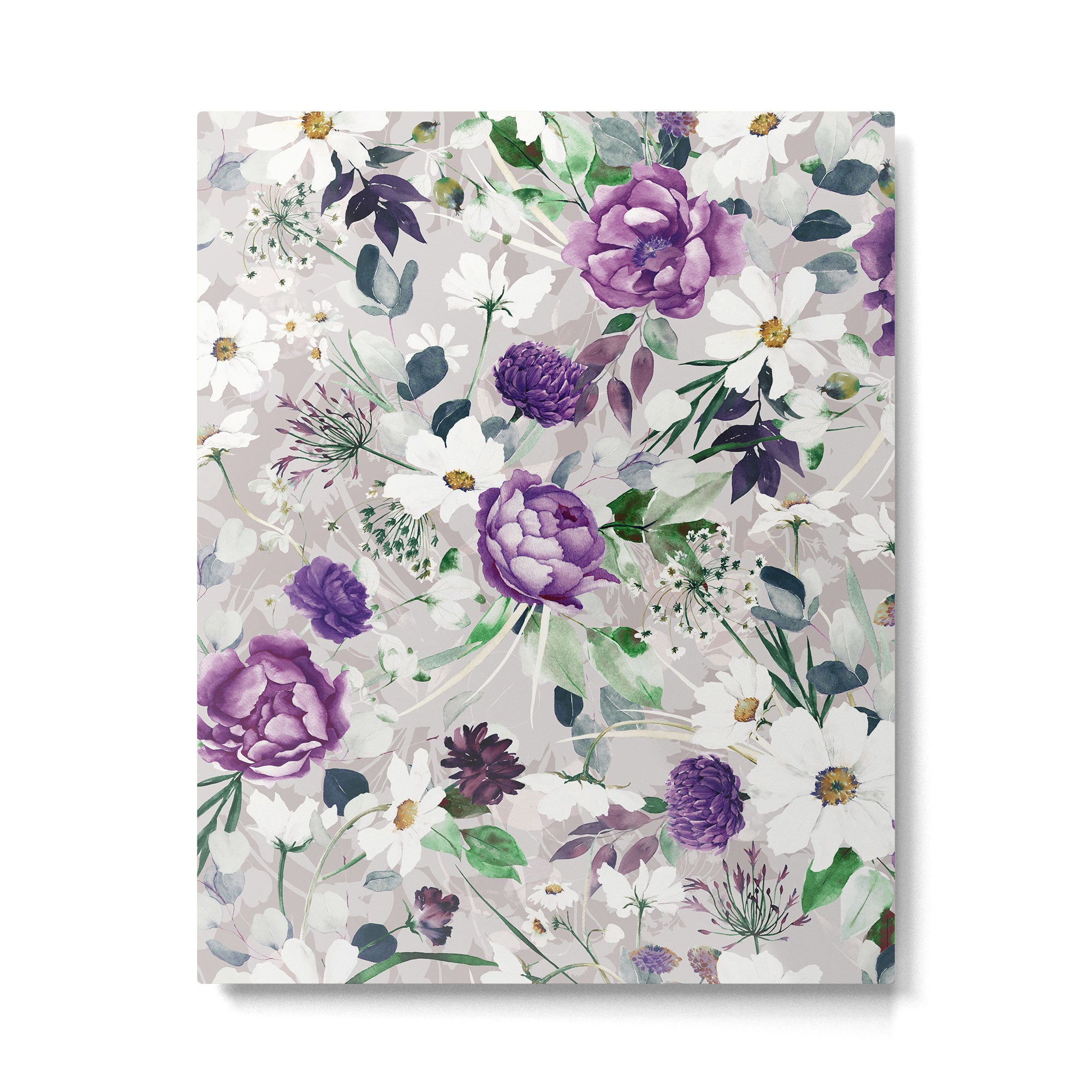 Lush lilac garden Metal Print Gallery Image 6