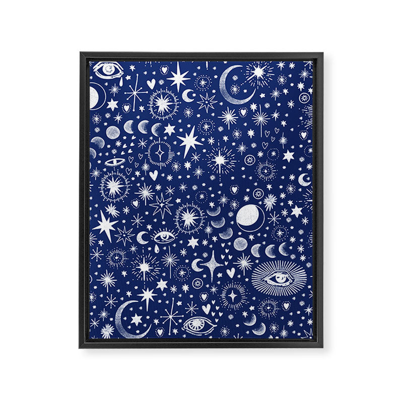 Magic love 1BW Framed Canvas Print Gallery Image 8
