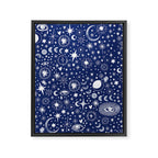 Magic love 1BW Framed Canvas Print Gallery Image 8