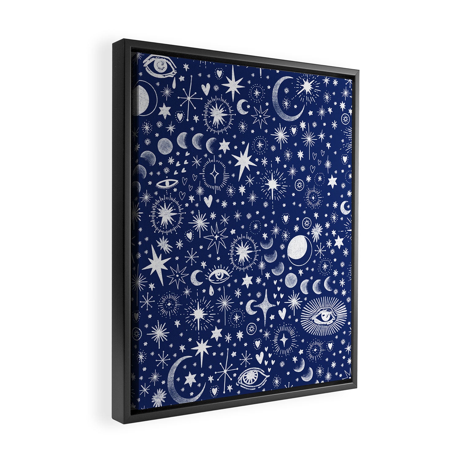 Magic love 1BW Framed Canvas Print Gallery Image 2