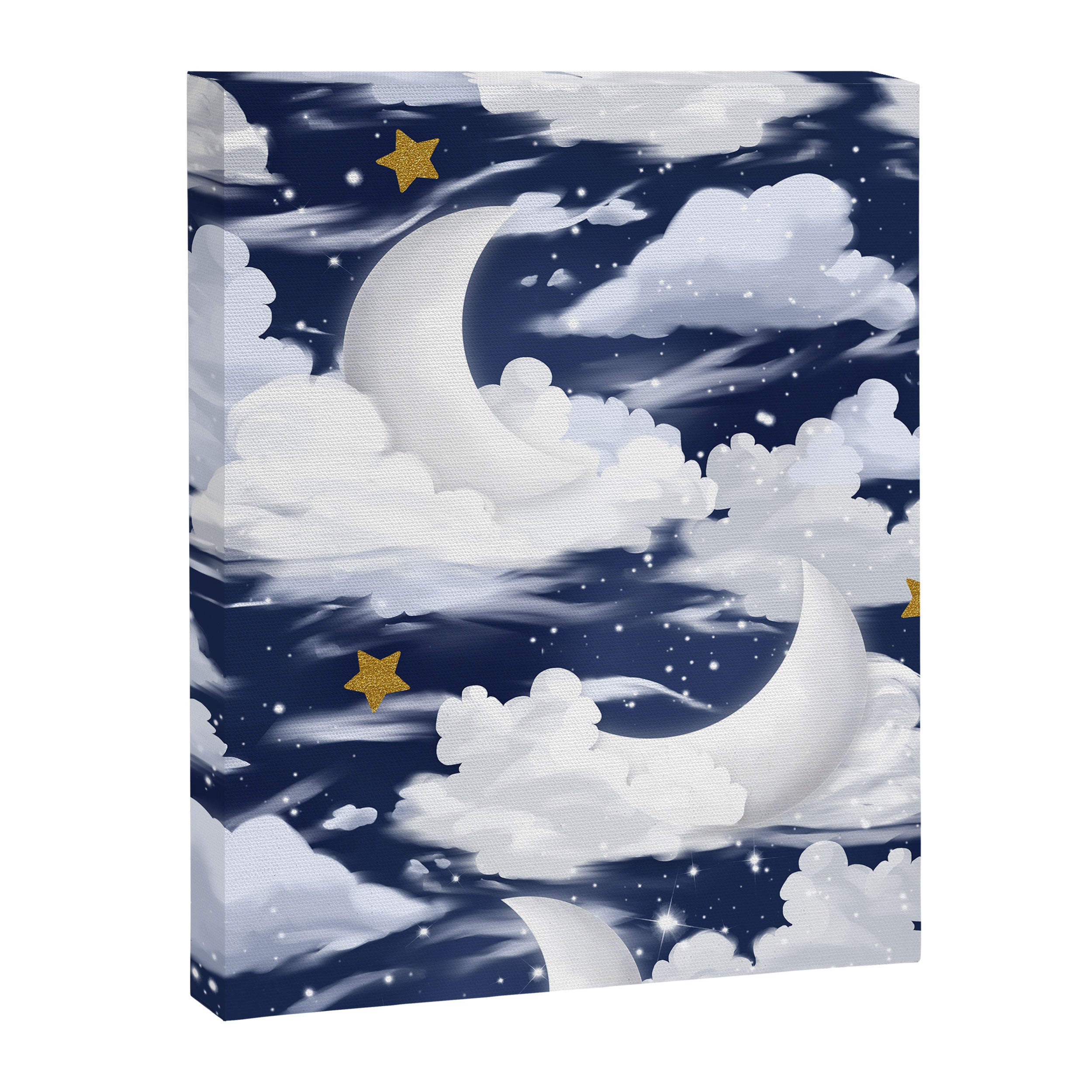 Magical Moon and Stars Canvas Print Gallery Image 8