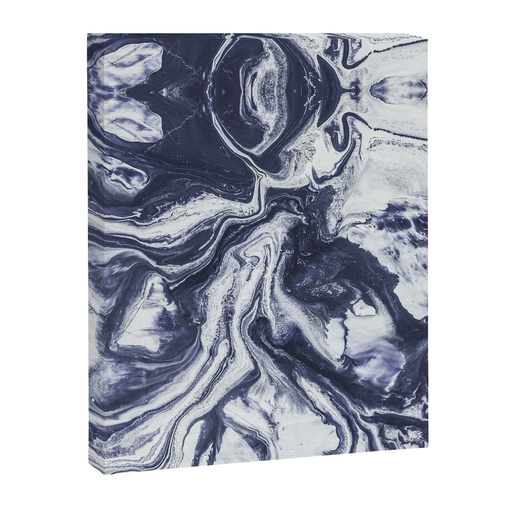 Marble indigo Canvas Print Gallery Image 8