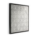 Marble with rhombus Framed Canvas Print Gallery Image 2