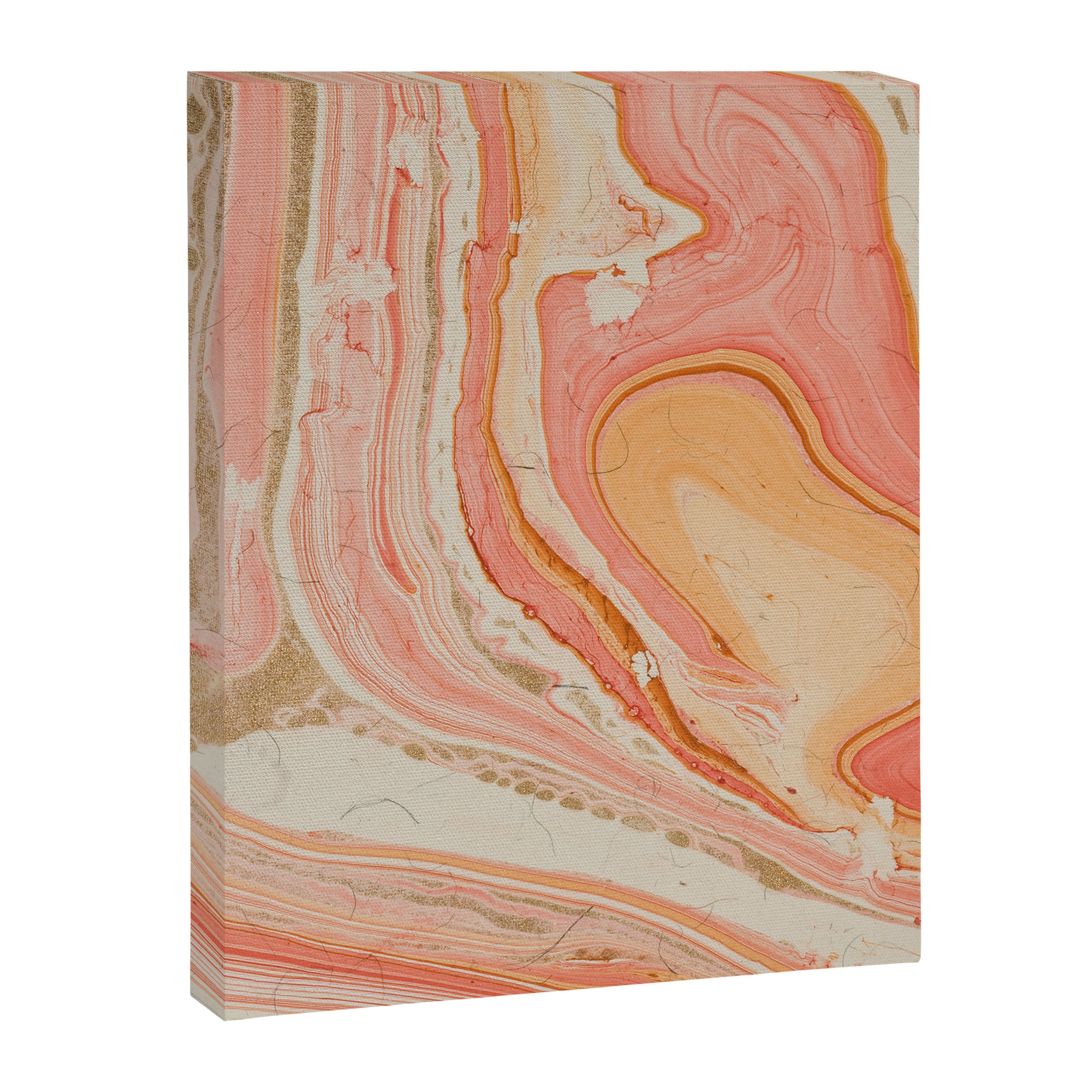 Marbled paper Canvas Print Gallery Image 8