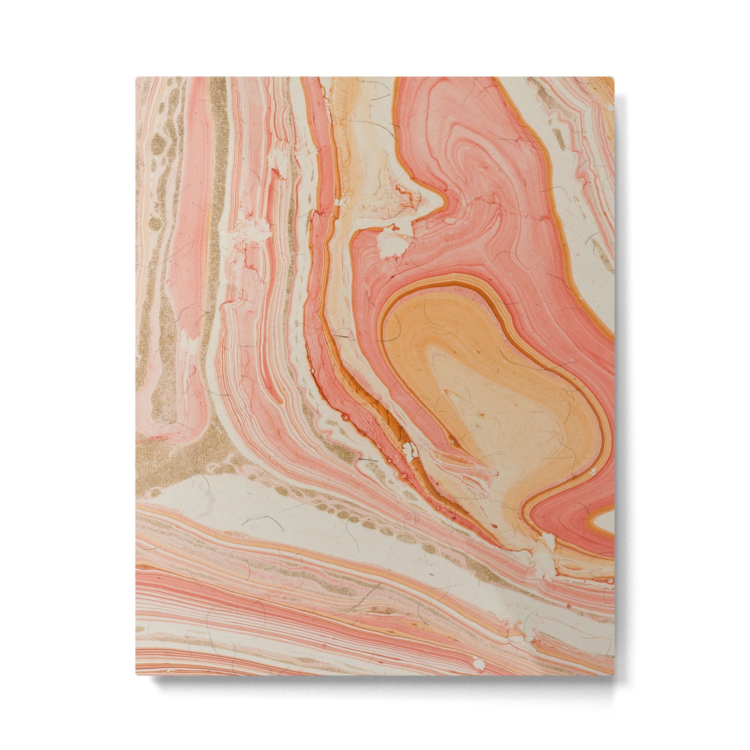 Marbled paper Metal Print Gallery Image 6