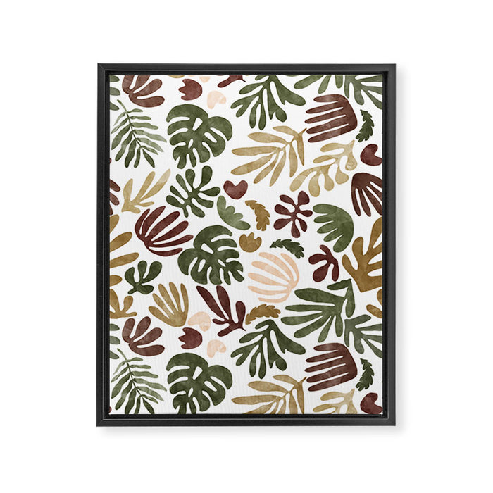 Matisse abstract jungle 17 Framed Canvas Print Gallery Image 1