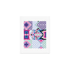 MB2 Tribal geometric Art Print Gallery Image 1