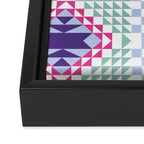 MB2 Tribal geometric Framed Canvas Print Gallery Image 3