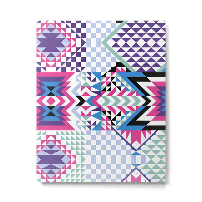 MB2 Tribal geometric Metal Print Gallery Image 1