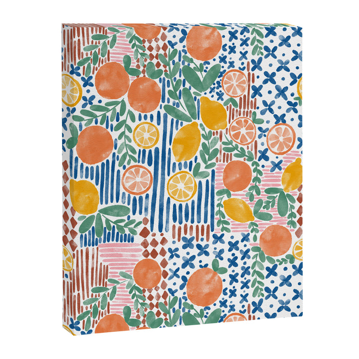 Mediterranean Fusion Citrus Canvas Print Gallery Image 1