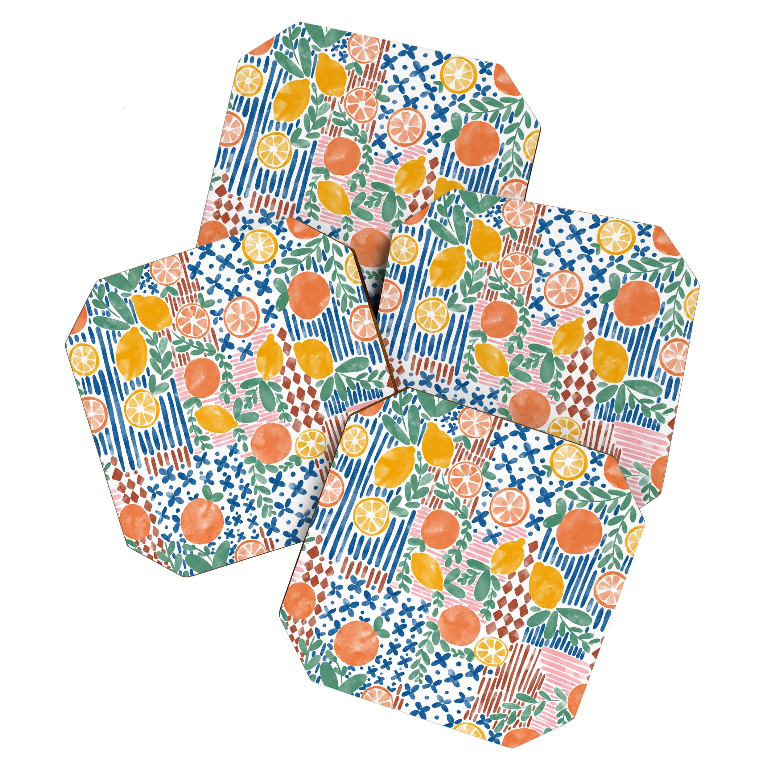 Mediterranean Fusion Citrus Coaster Gallery Image 1
