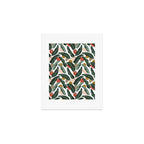 Modern banana leaf Art Print Gallery Image 1