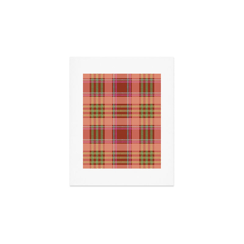 Modern Charm Plaids Art Print Gallery Image 1