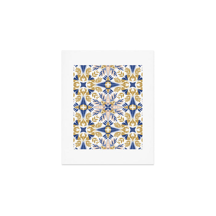 Modern circular nature tile B Art Print Gallery Image 1