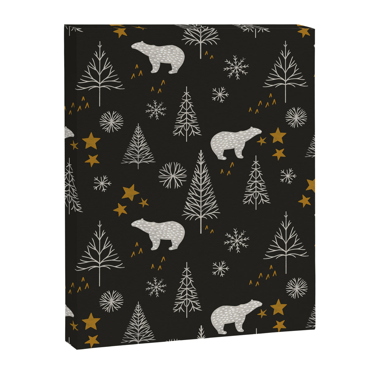 Modern Dark Christmas  Canvas Print Gallery Image 8