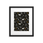 Modern Dark Christmas  Framed Art Print Gallery Image 6