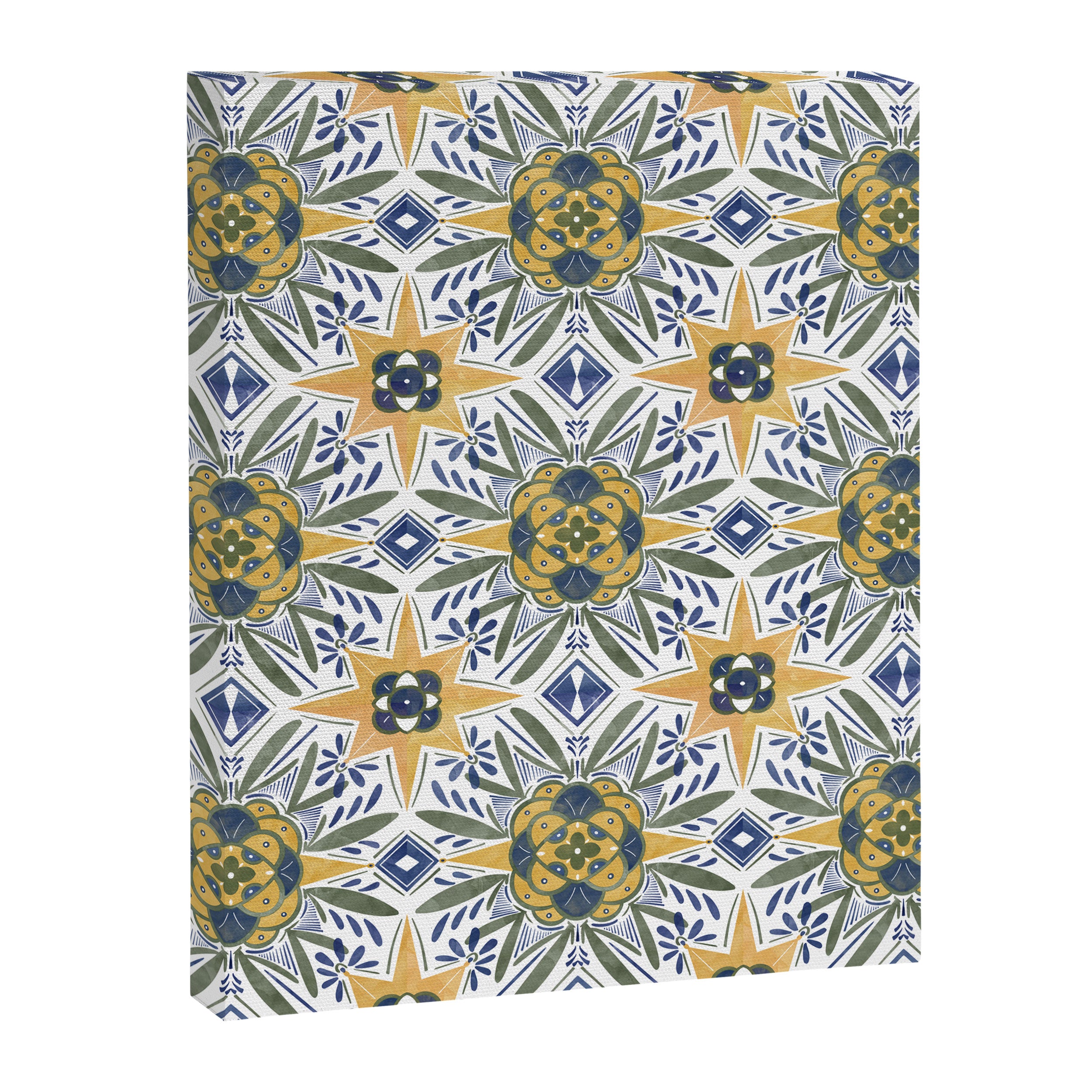 Modern fantasy tiles S Canvas Print Gallery Image 8