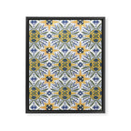 Modern fantasy tiles S Framed Canvas Print Gallery Image 8