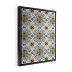 Modern fantasy tiles S Framed Canvas Print Gallery Image 2