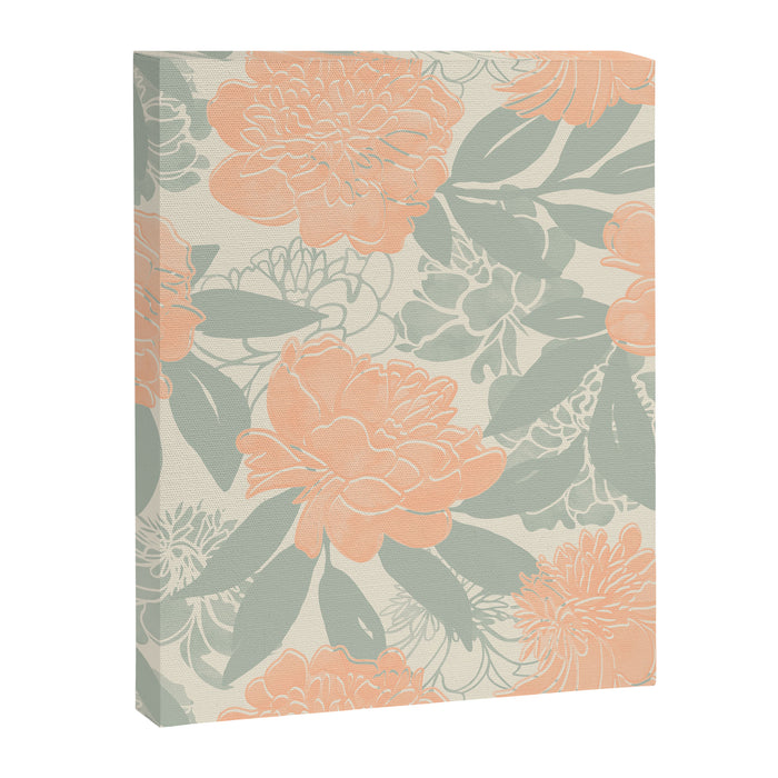 Modern floral blooms P3 Canvas Print Gallery Image 1
