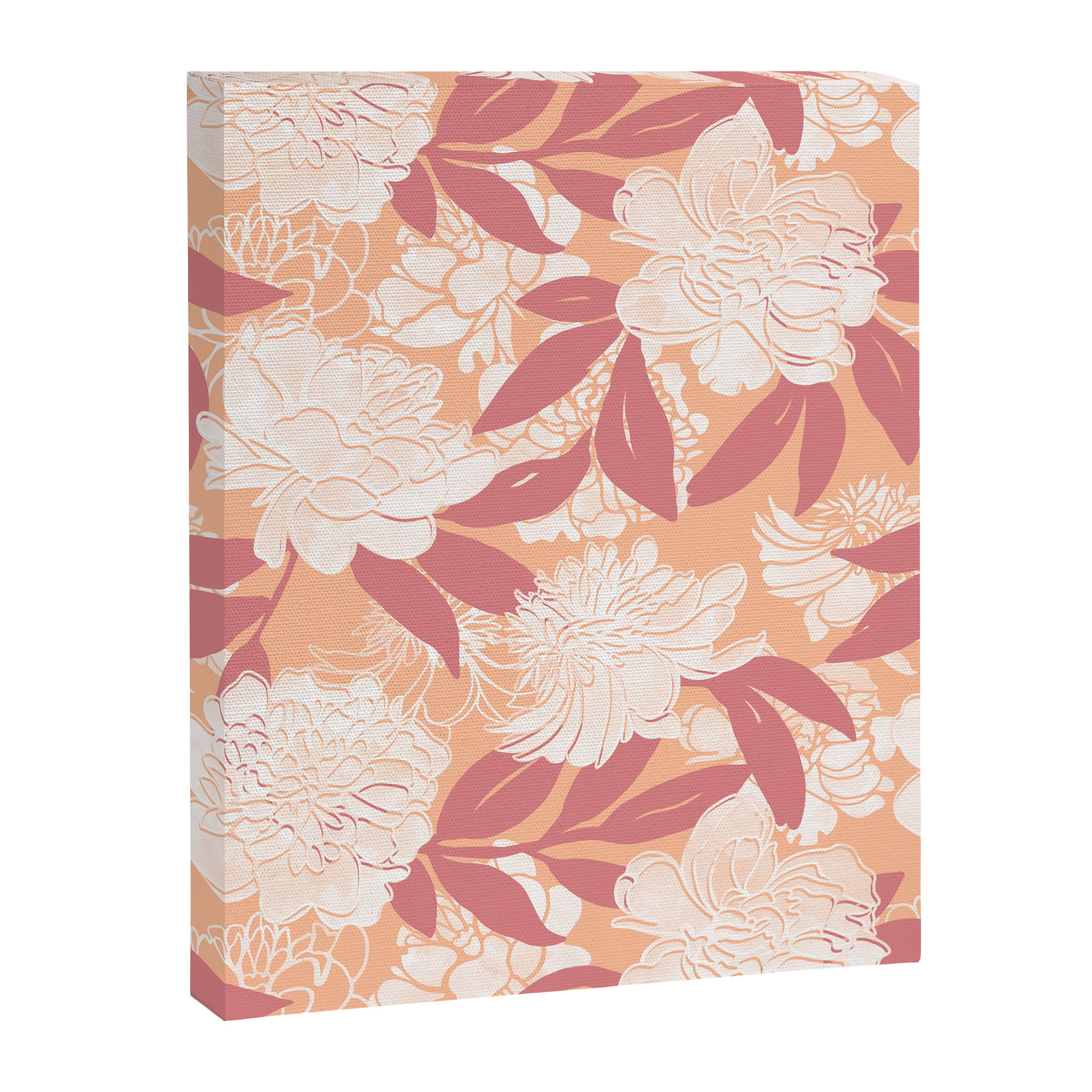 Modern floral blooms PF2 Canvas Print Gallery Image 8