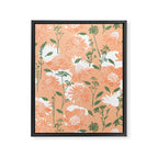 Modern floral blooms PGM7 Framed Canvas Print Gallery Image 8