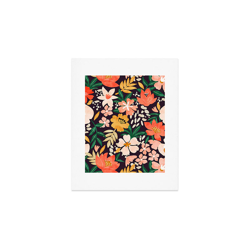 Modern meadow blooming Art Print Gallery Image 1