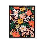 Modern meadow blooming Framed Canvas Print Gallery Image 8