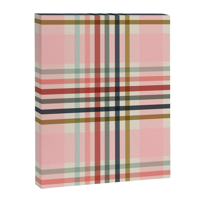 Modern Pastel Grid B Canvas Print Gallery Image 1