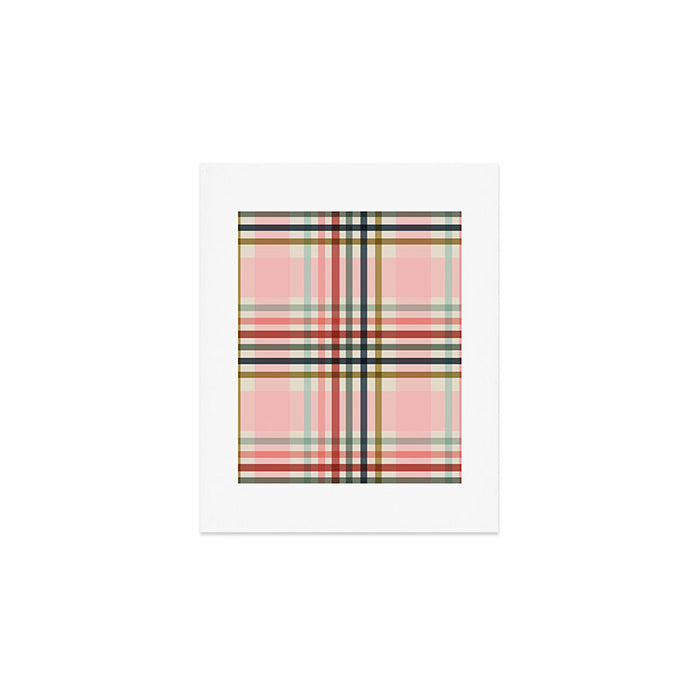 Modern Pastel Grid B Art Print Gallery Image 1