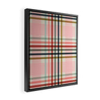 Modern Pastel Grid B Framed Canvas Print Gallery Image 2