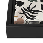Modern simple jungle 52 Framed Canvas Print Gallery Image 3