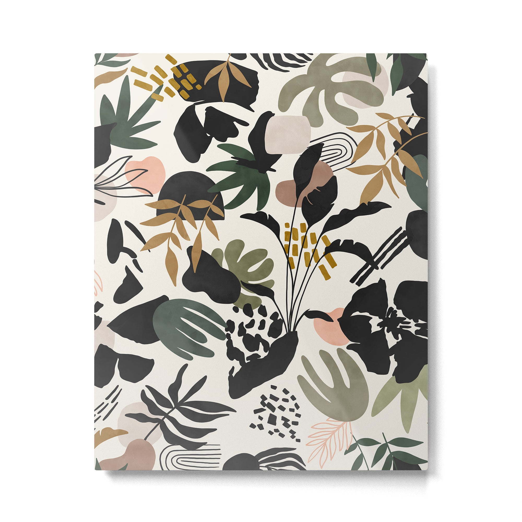 Modern simple jungle 52 Metal Print Gallery Image 6