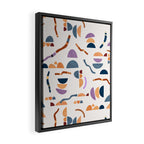 Modern simple shapes C Framed Canvas Print Gallery Image 2
