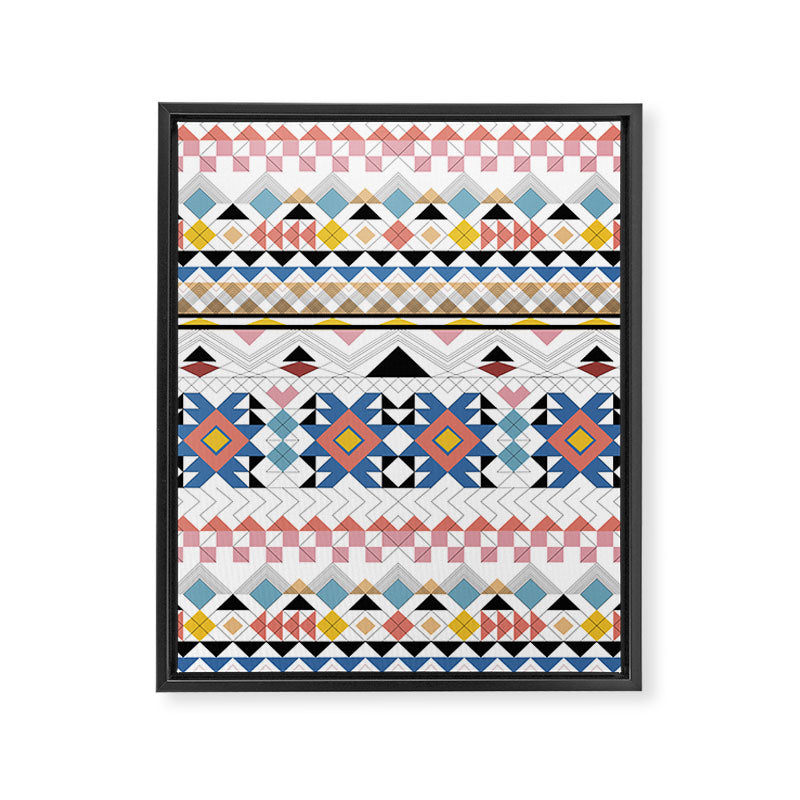Modern Tribal G Framed Canvas Print Gallery Image 8