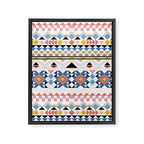 Modern Tribal G Framed Canvas Print Gallery Image 8