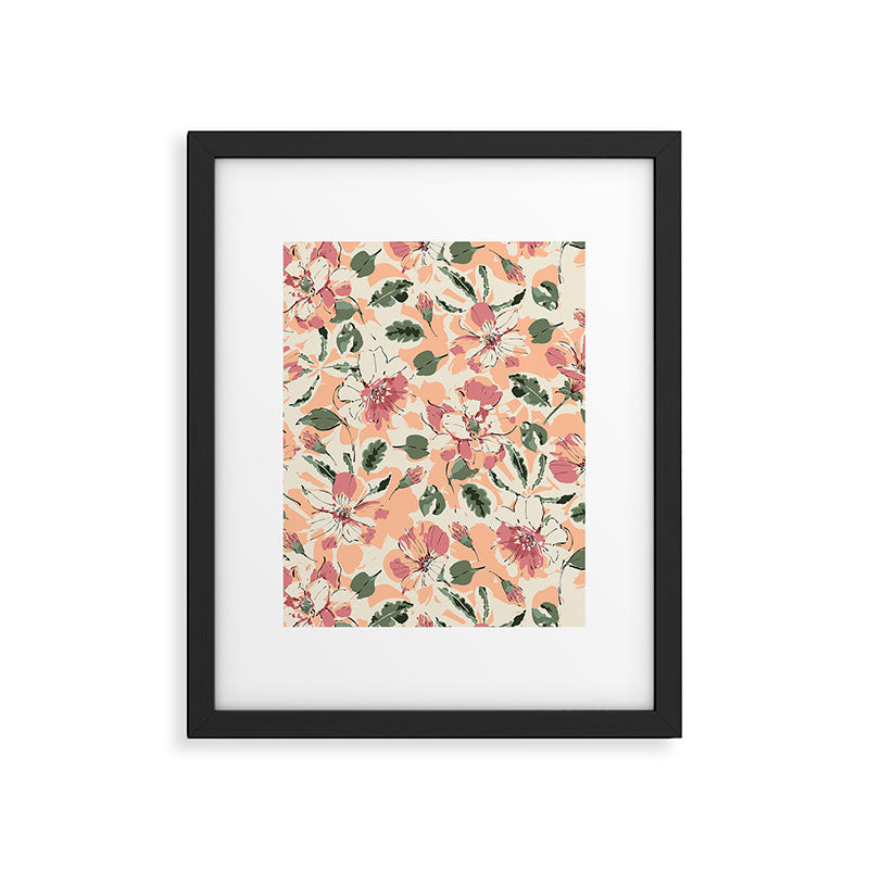 Modern tropical garden PF01 Framed Art Print Gallery Image 6