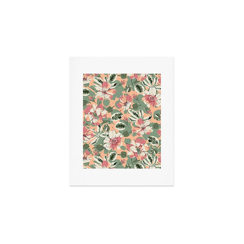 Modern tropical garden PFG2 Art Print Gallery Image 1