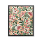 Modern tropical garden PFG2 Framed Canvas Print Gallery Image 8