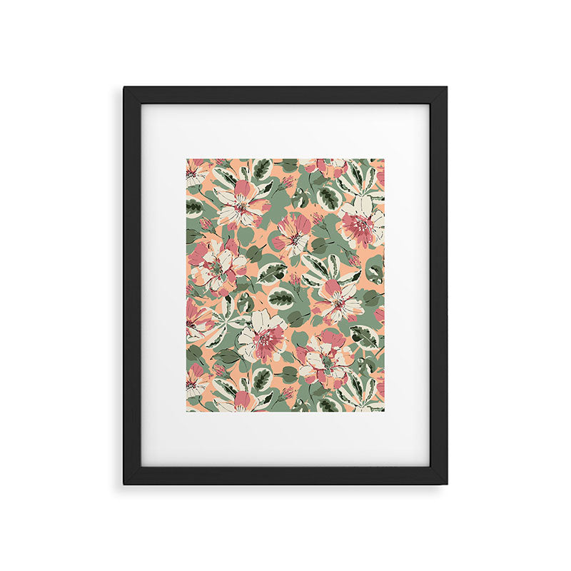 Modern tropical garden PFG2 Framed Art Print Gallery Image 6