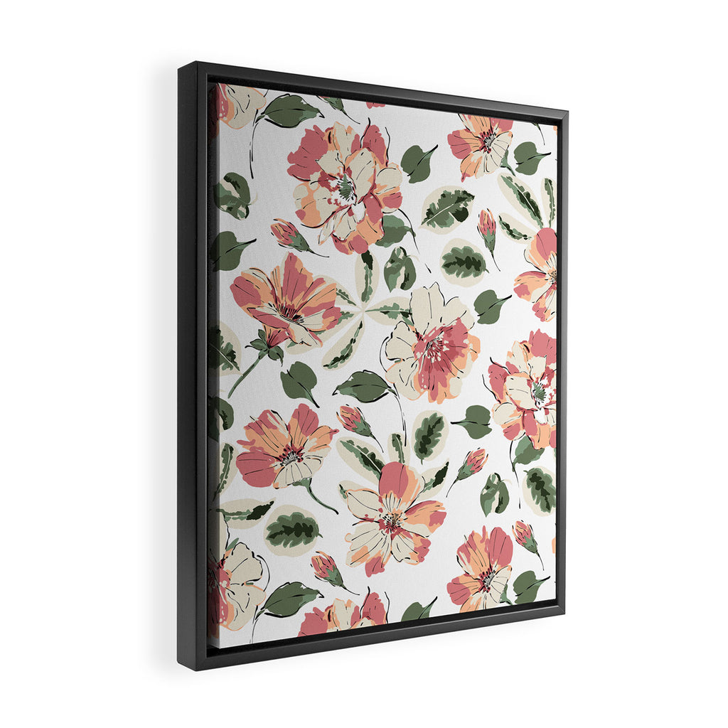 Modern tropical garden WGP Framed Canvas Print Gallery Image 2