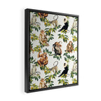 Monkeys, orangutans and more Framed Canvas Print Gallery Image 2