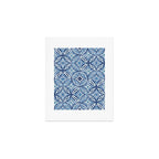 Moroccan Vibes Indigo C Art Print Gallery Image 1