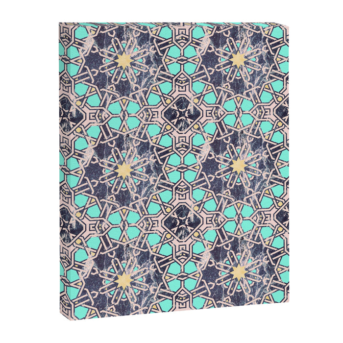 Mosaic moroccan tile B Canvas Print Gallery Image 1