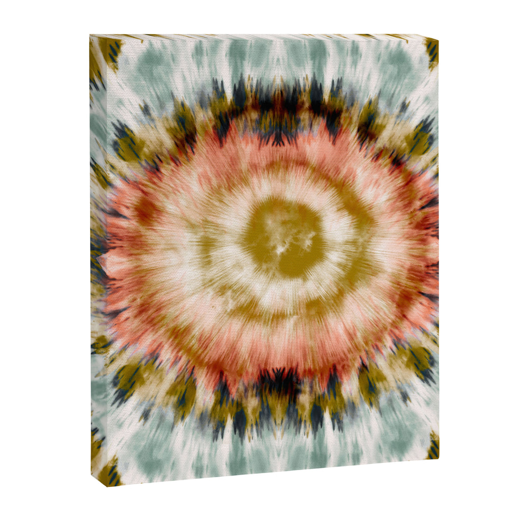 Mosaic tie dye 45B Canvas Print Gallery Image 8