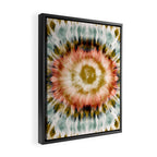 Mosaic tie dye 45B Framed Canvas Print Gallery Image 2