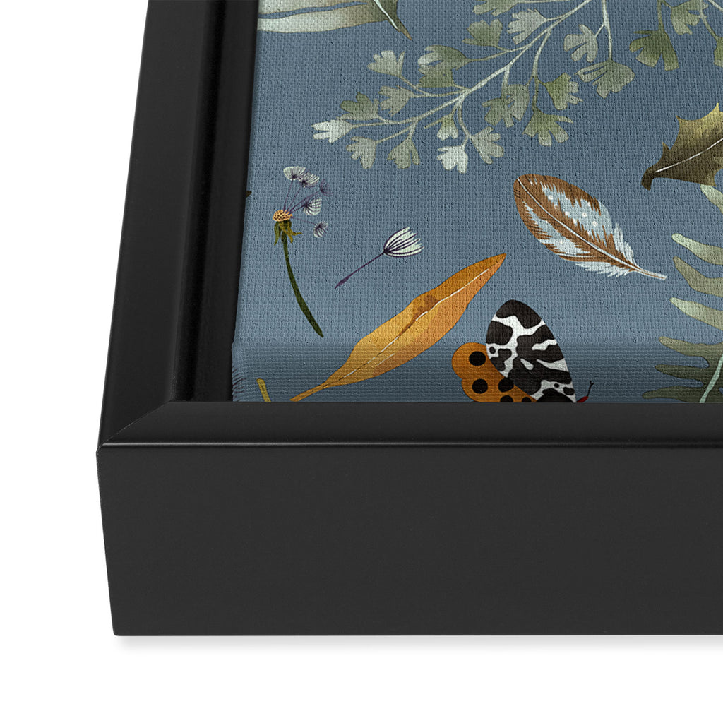 Moths Mystical Woodland B Framed Canvas Print Gallery Image 3