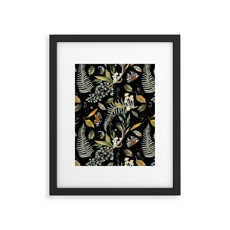 Moths Mystical Woodland D Framed Art Print Gallery Image 6