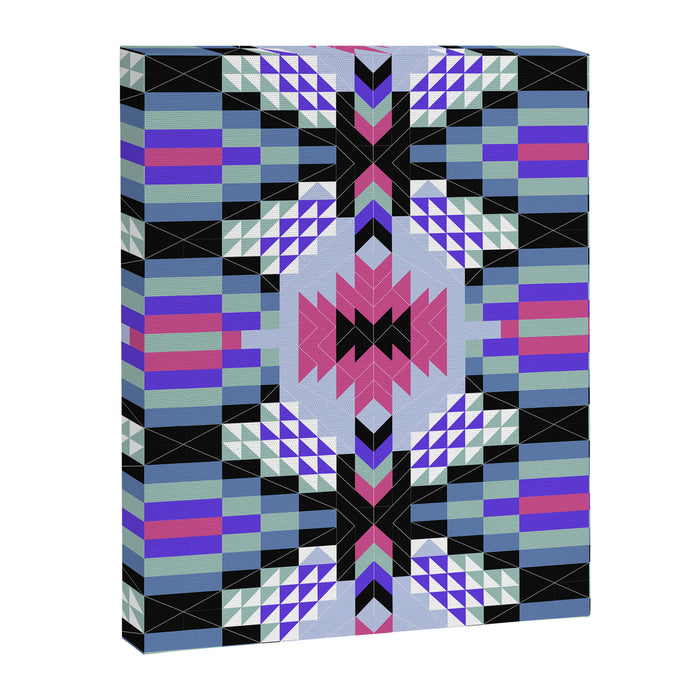 MP Tribal geometric A Canvas Print Gallery Image 1